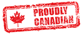 Proudly Canadian Badge