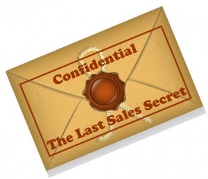 Last Secret In Sales!